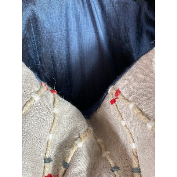 Large Crossbody Hobo Bag, Handmade, one of a kind. lined, inner pocket - Picture 8 of 10